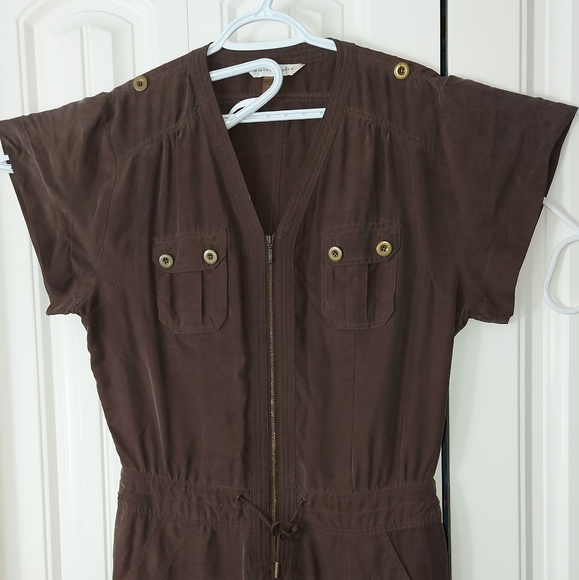 Silk Cargo Jumpsuit - Picture 12 of 12